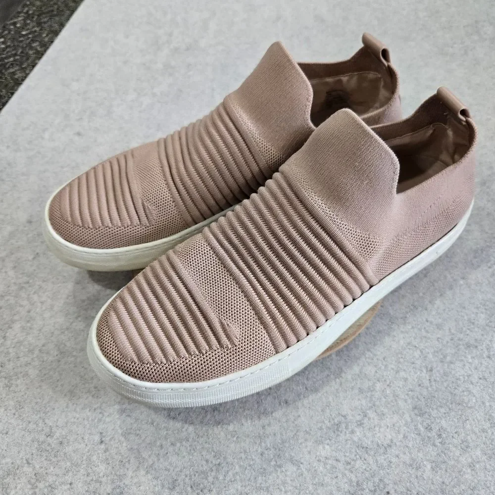 🐢 Madden Girl Brytney Textured Fabric Slip On Loafers. Size 10